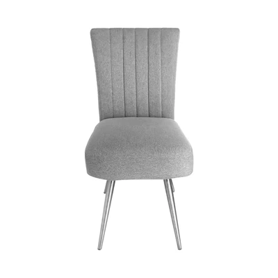 Gambar Informa Jurgen Kursi Makan Fabric - Abu-Abu