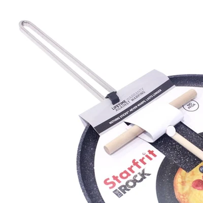Gambar Starfrit Wajan Dengan Spreader 25 cm - Hitam
