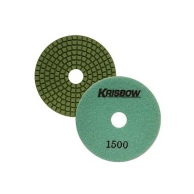 Gambar Krisbow Bantalan Poles Keramik 4 Inch 1500 Grit 3Ea/Set