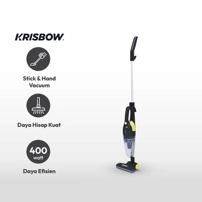 Gambar Krisbow 1 Ltr Vacuum Cleaner Dry Hand & Upright 400 Watt