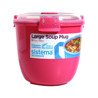 Gambar Sistema 900 Ml Wadah Soup Microwave Random