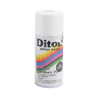 Gambar Diton Cat Semprot 300 Ml - Hitam Solid