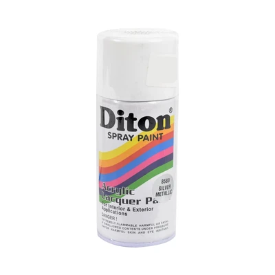 Gambar Diton Cat Semprot Metalik 300 Ml - Silver