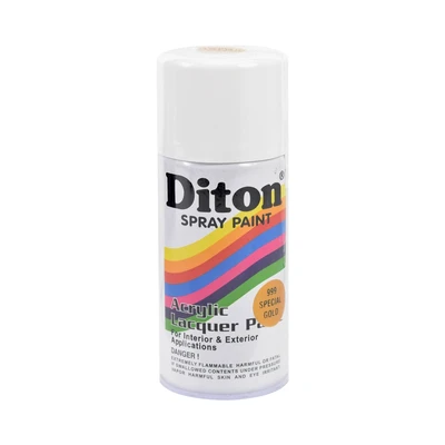 Gambar Diton Cat Semprot Metalik 300 Ml - Special Gold