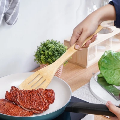 Gambar Cooking Color 30 cm Nara Spatula Turner Slotted
