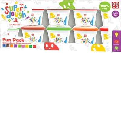 Gambar Emco Superdough Fun Pack 10 6104n