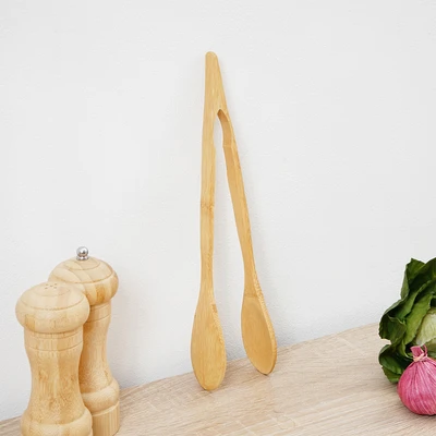 Gambar Cooking Color Nara Penjepit Makanan Kayu