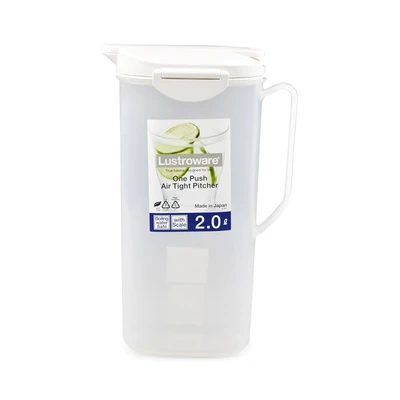 Gambar Lustroware Teko Minum Plastik 2 Liter - Putih