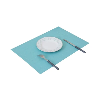 Gambar Harman Elite Tatakan Piring Vinyl  33x48 cm - Biru Muda