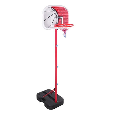 Gambar Berwyn Set Ring Dan Tiang Basket - Merah