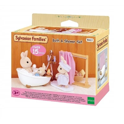 Gambar Sylvanian Families Set Bath And Shower 5022