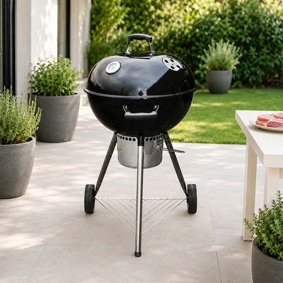 Gambar Celcio&Co Pemanggang Arang Bbq Industrial Bulat 57 cm