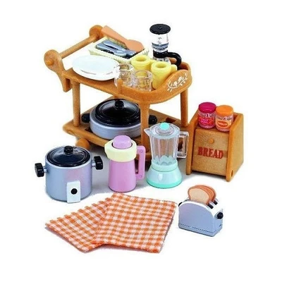 Gambar Sylvanian Families Set Kitchen Cookware 5090