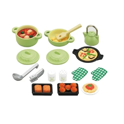 Gambar Sylvanian Families Set Kitchen Cooking 5028