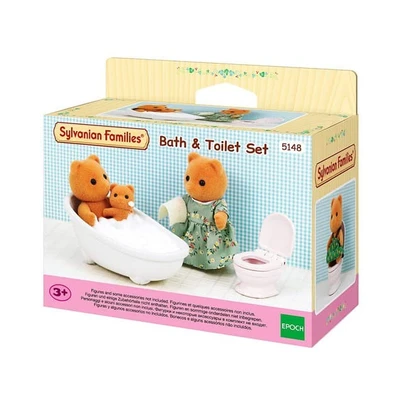 Gambar Sylvanian Families Set Ebs Bath And Toilet 5148