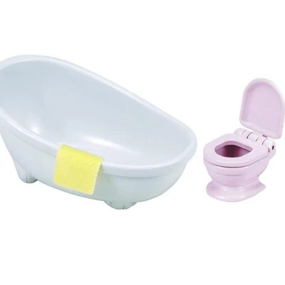 Gambar Sylvanian Families Set Ebs Bath And Toilet 5148