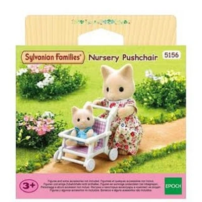 Gambar Sylvanian Families Set Ebs Nursery Pushchair 5156