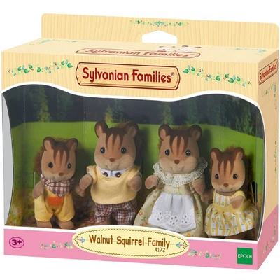 Gambar Sylvanian Families Set Boneka Hewan Walnut Squirrel Family 4172