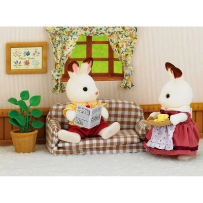 Gambar Sylvanian Families Set Chocolate Rabbit Father 5013