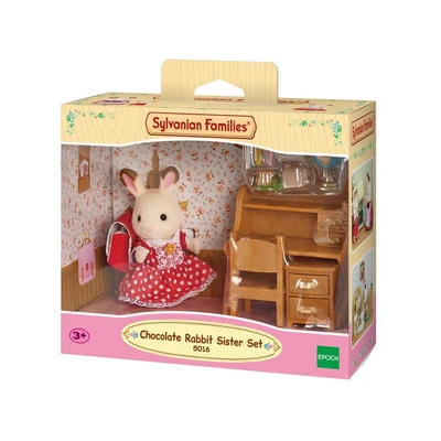 Gambar Sylvanian Families Set Chocolate Rabbit Sister 5016