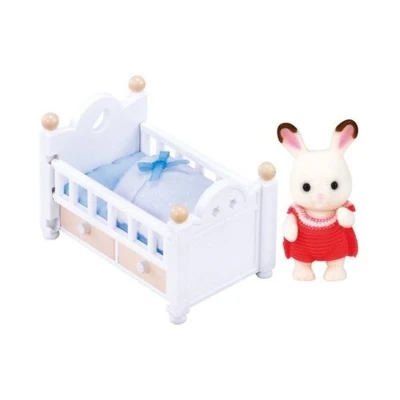 Gambar Sylvanian Families Boneka Hewan Chocolate Rabbit Baby 5017
