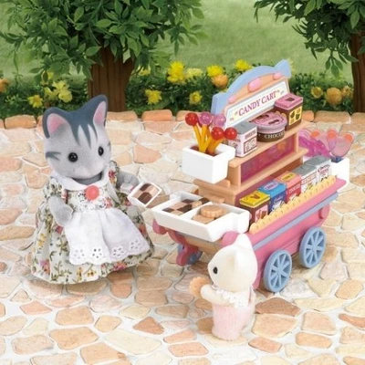 Gambar Sylvanian Families Set Candy Cart 5053