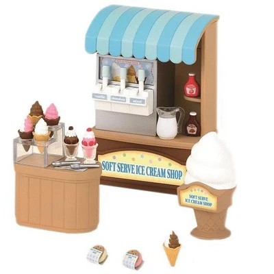 Gambar Sylvanian Families Set Soft Serve Ice Cream Shop 5054