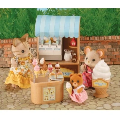 Gambar Sylvanian Families Set Soft Serve Ice Cream Shop 5054
