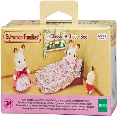 Gambar Sylvanian Families Set Classic Antique Bed 5223