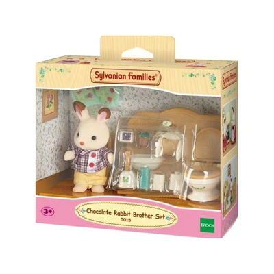 Gambar Sylvanian Families Set Chocolate Rabbit Brothers 5015