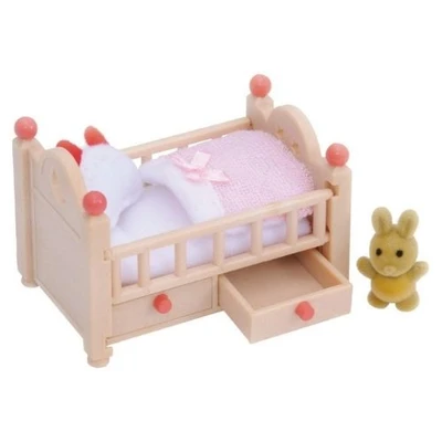 Gambar Sylvanian Families Set Baby Crib 4462