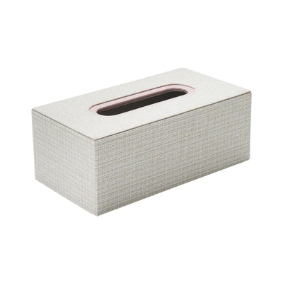 Gambar Informa Tempat Tisu Kulit 25.3x13.4x9.9 cm - Krem Pink