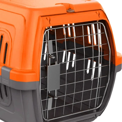 Gambar Pawise Kandang Travel Portable Anjing & Kucing 48x33x18 cm - Oranye
