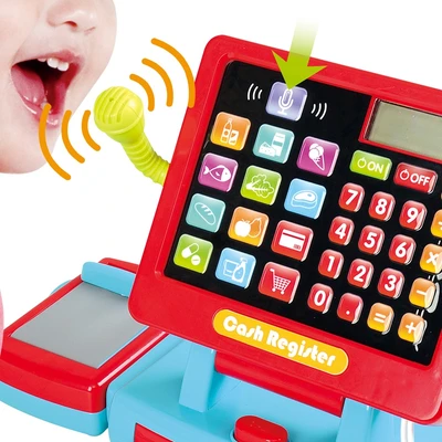 Gambar Playgo Playset Touch And Count Supermarket Till