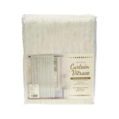 Gambar Informa Tirai Vitrase Small Stripe Dot 280x250 cm