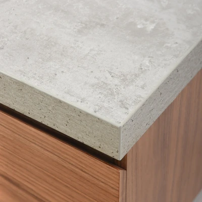 Gambar Informa Enzo Rak TV - Cokelat Walnut