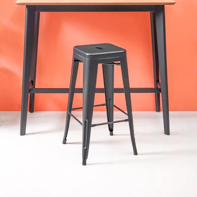 Jual Informa London Z Bangku Bar Metal Hitam Terbaik | Informa