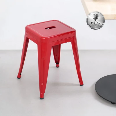 Gambar Informa London Z Bangku Metal - Merah