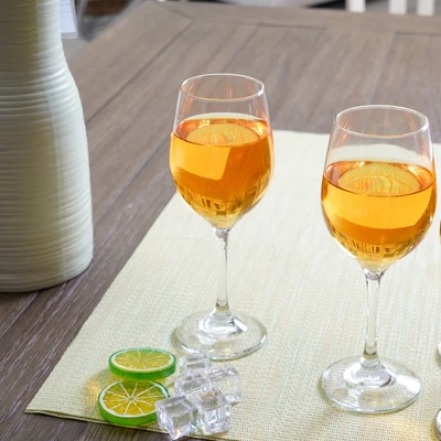 Gambar Libbey Delicate Gelas Wine Kaca 350 ml Set 6 pcs Transparan