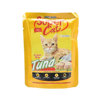 Gambar Super Cat 85 Gr Makanan Kucing Basah Tuna