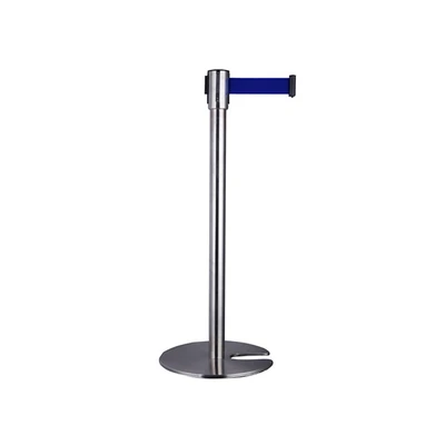 Gambar Krisbow Tiang Antrian Stackable Dengan Tali - Biru