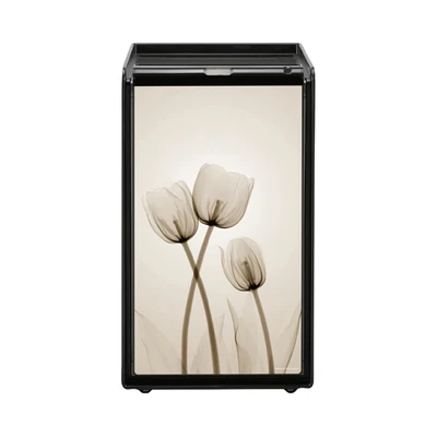 Gambar Lucell Brankas Tahan Api Fingerprint Tulip 112x62.5x60 cm LU-3000 P-3 - Hitam/Putih