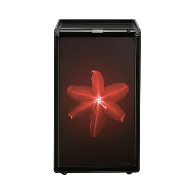 Gambar Lucell Brankas Tahan Api Fingerprint Lily 112x62.5x60 cm LU-3000 P-3 - Hitam/Merah