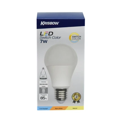 Gambar Krisbow Bohlam Led 7w - Multi Color