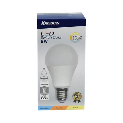 Gambar Krisbow Bohlam Led 9w - Multi Color