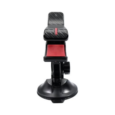 Gambar Carmate Holder Smartphone Suction Clip - Merah/hitam