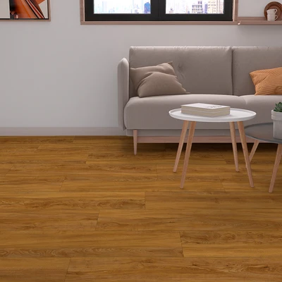Gambar Krisfloor Click Pelapis Lantai Vinyl 5.3 mm - Teak