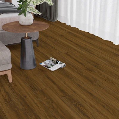 Gambar Krisfloor Click Pelapis Lantai Vinyl 5.3 mm - Dark Acasia