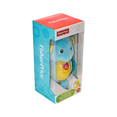 Gambar Fisher Price Boneka Hewan Soothe And Glow Seahorse - Biru