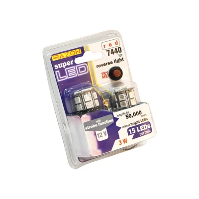 Gambar Razon Set Lampu Mundur LED Mobil 15 LED 2 Pcs - Merah